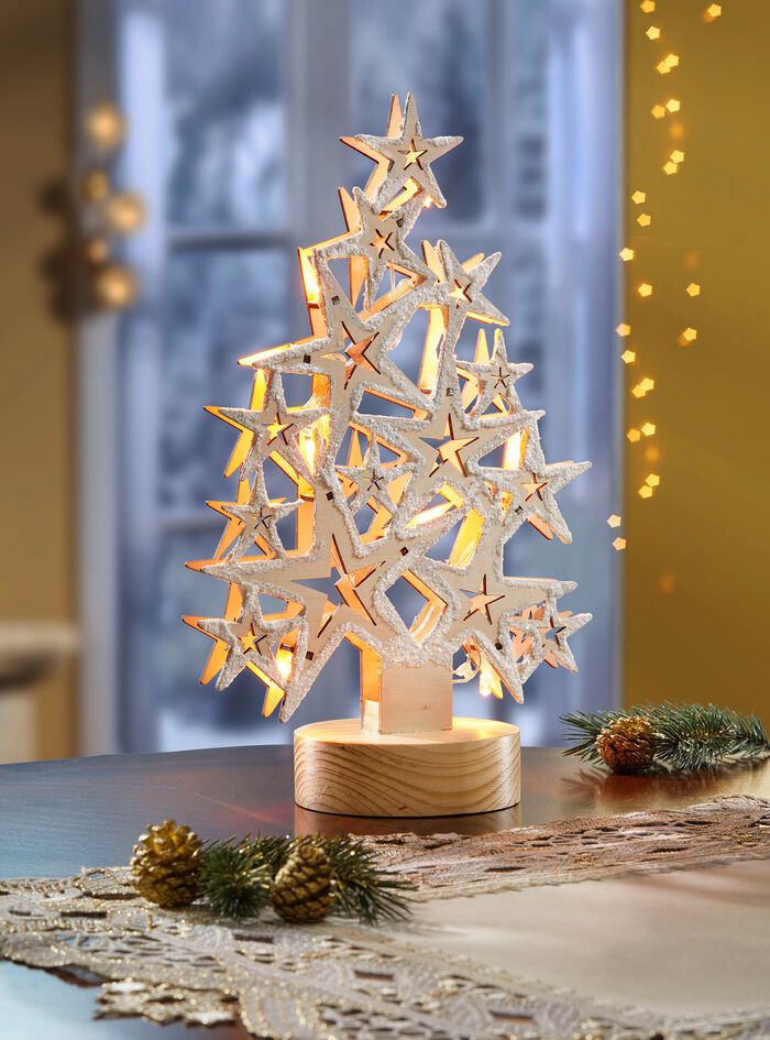 Beleuchteter Tannenbaum 
