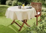 Tischdecke oder Sitzkissen für den Innen- und Außenbereich mit Fleckschutz-Ausrüstung 