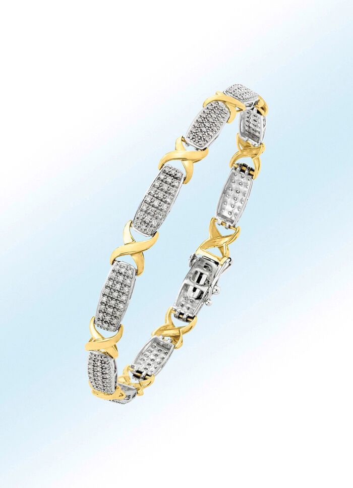 Armband mit Diamanten 