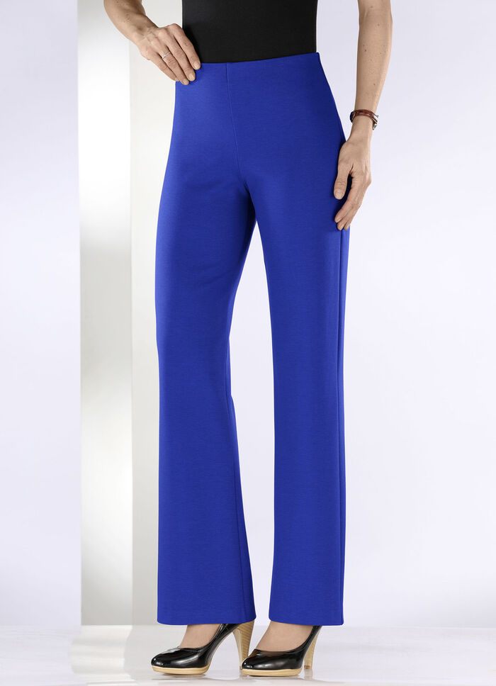 Jerseyhose mit ausgestellter Fußweite ROYALBLAU