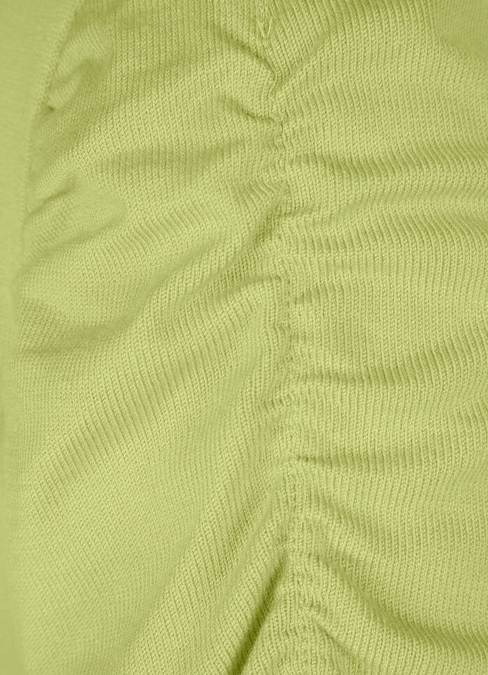 Pullover mit Raffung an den Ärmeln 