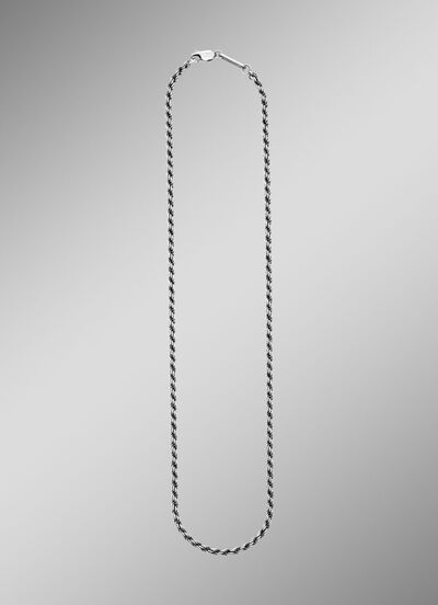 Kordelkette aus Silber 
