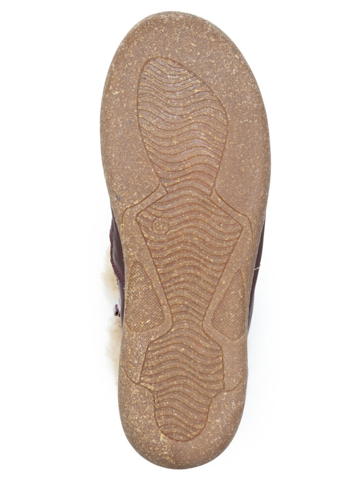 ELENA EDEN, gefütterte Damen-Boots, Winterschuhe, Weite G, mit herausnehmbarem Fußbett BORDEAUX