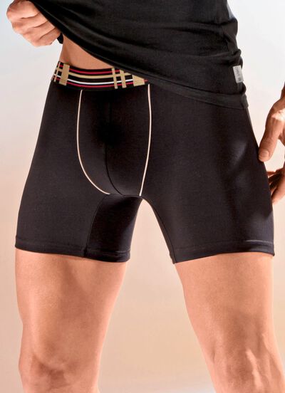 Viererpack Pants mit Elastikbund 