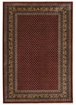 Klassisch schöne Brücken und Teppiche mit hoher Flordichte ROT