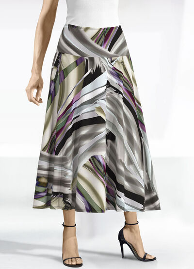 Rock in leichter Tellerform 