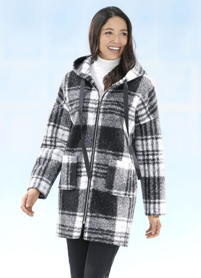 Jacke mit Karodessin 