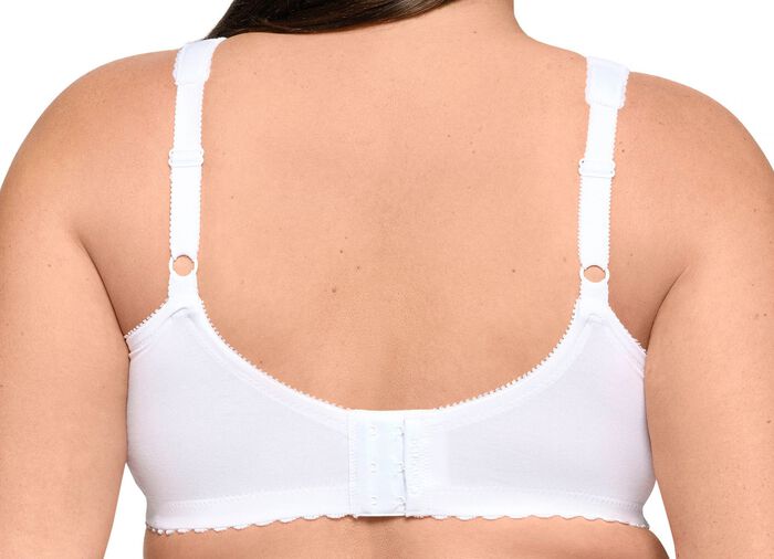 Glamorise St&uuml;tz-BH mit Stickereispitze WEISS