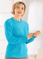 Pullover mit recycelter Baumwolle 