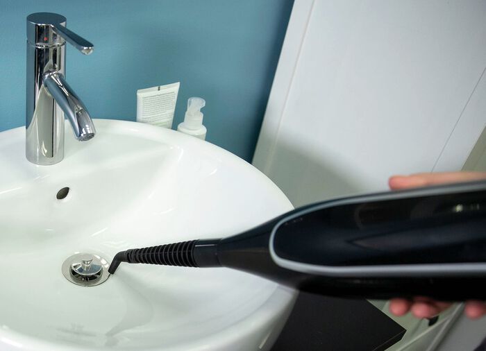 Livington SteamTwister Dampf-Rotationsmopp 