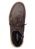 Waldl&auml;ufer, gef&uuml;tterte Herren-Boots, Winterschuhe, Weite H, mit Lammfell 