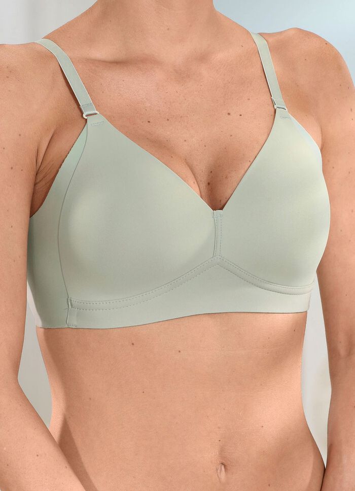 Naturana BH mit gepolsterten Cups SALBEI