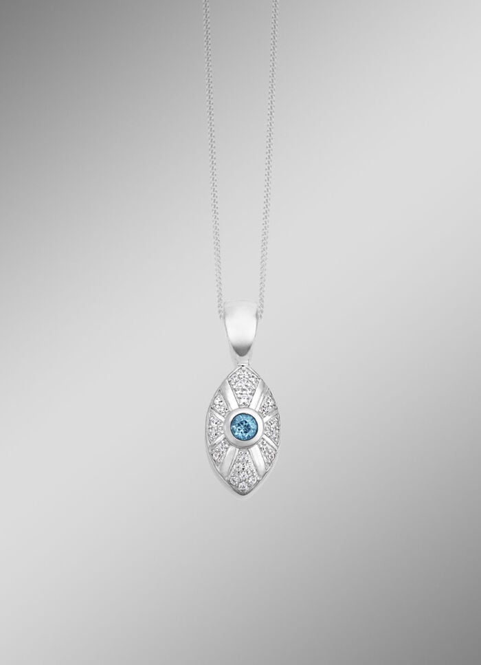 Funkelnde Raffinesse – Exklusiver Anhänger aus Silber 