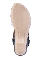 ELENA EDEN, elegante Damen-Sandaletten, Weite H, mit Klettspange 