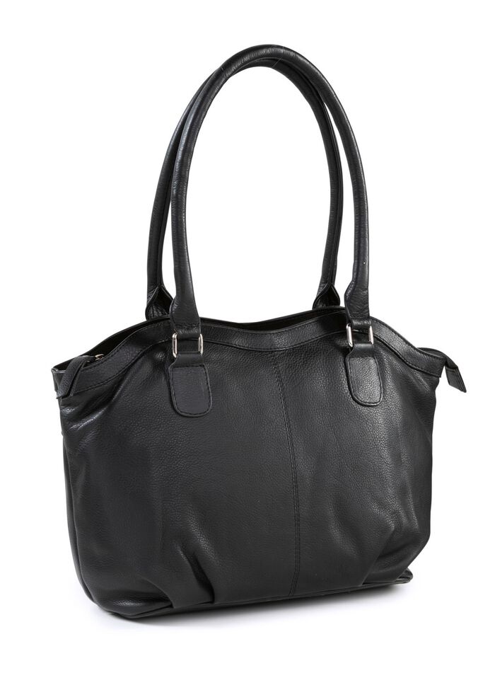 Laurina, Tasche, Damen, aus Leder SCHWARZ