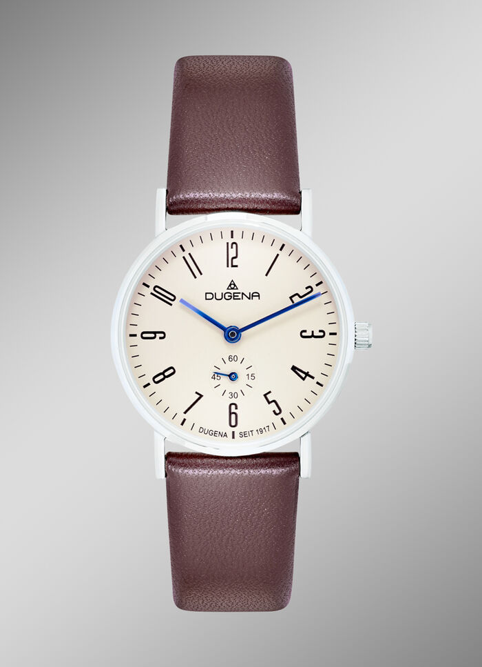 Zeitlos schöne Quartz-Damenuhr von Dugena 