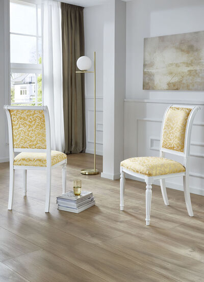 Esszimmerstühle mit Gestell aus massivem Buchenholz 