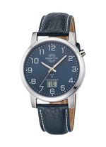 Sch&ouml;ne Herren-Lederarmbanduhr 