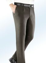 "Klaus Modelle"-Dehnbundhose mit Bundfalten 