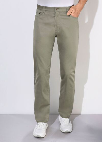 Sommerliche Hose von "Suprax" mit Dehnbund in 3 Farben 