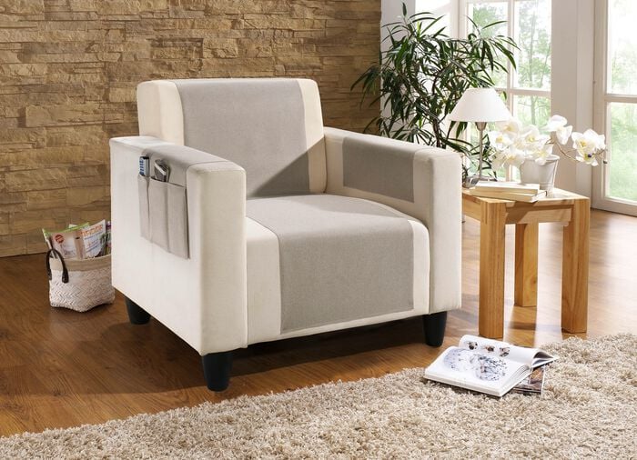 Dekorative Sessel- und Sofa&uuml;berw&uuml;rfe NATUR
