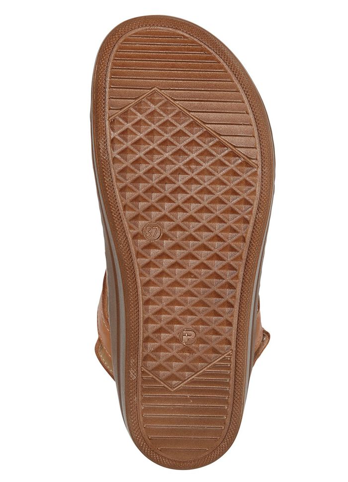 Gemini Sandale aus schattiertem Rind-Nappaleder 