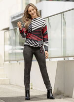 Shirt mit Tunnelzug und Bindeband 