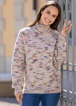 Pullover mit Effektgarn 