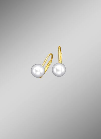 Ohrringe mit S&uuml;&szlig;wasser-Zuchtperlen 