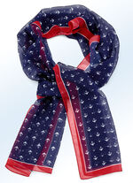 Schal mit Ankermotiven 