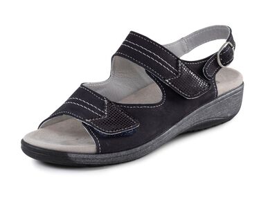 ELENA EDEN, bequeme Damen-Sandalen, Weite G, mit herausnehmbarem Fu&szlig;bett 