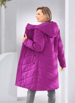 Kurzmantel aus recycelten Fasern 