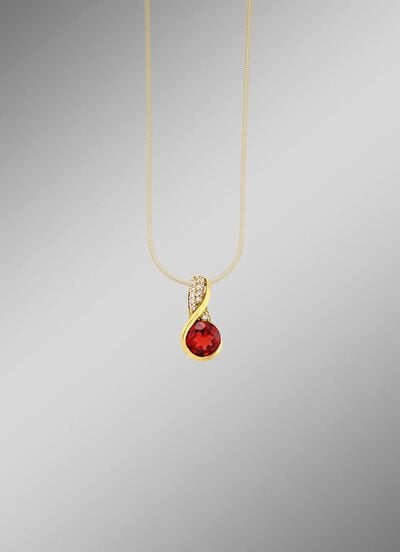 Anh&auml;nger mit echt Granat 