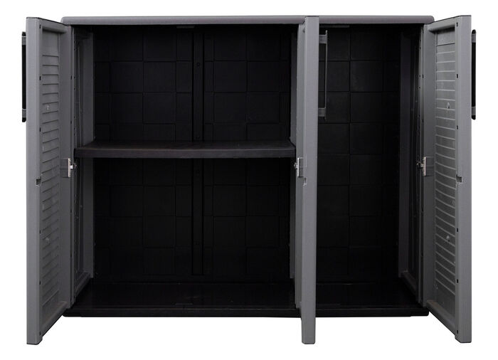  Gartenschrank GRAU