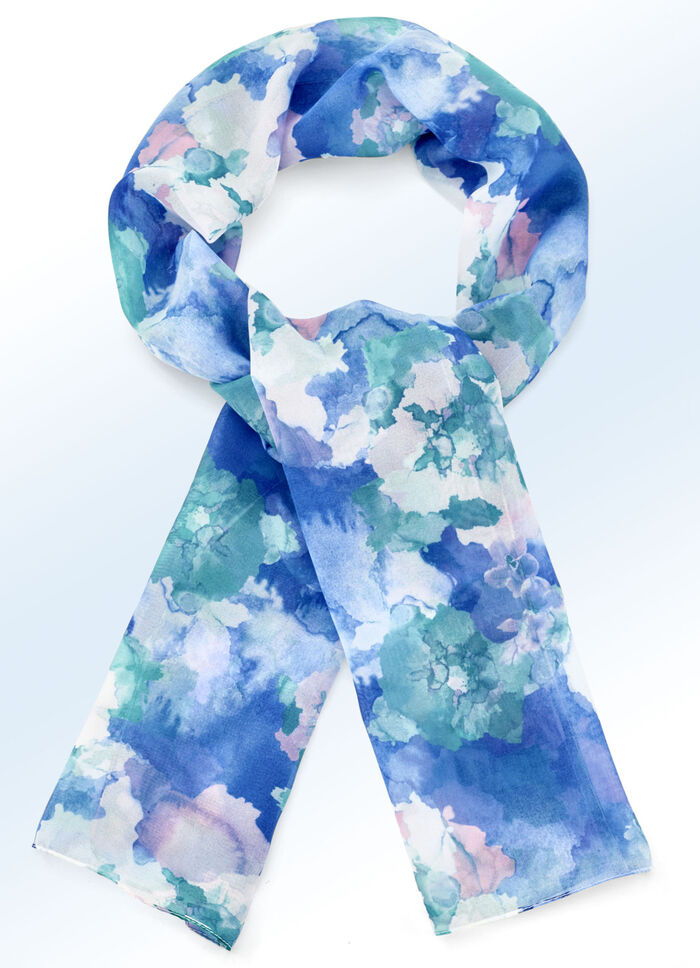 Schal mit Fantasiedessin 