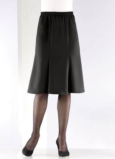 Leicht ausgestellter 6-Bahnenrock 