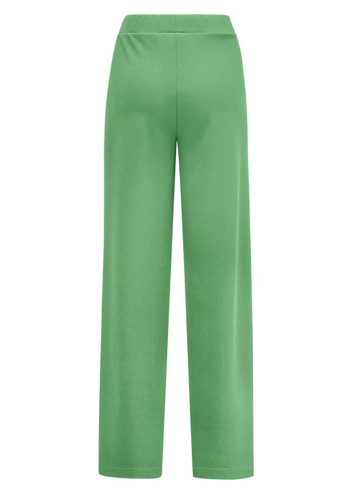 Hose in modischer Weite GR&Uuml;N