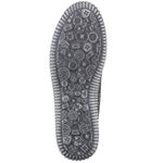 Gemini Sneaker aus teilweise floral bedrucktem Rindleder SCHWARZ-BUNT