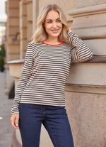 Shirt mit Ringel-Dessin 