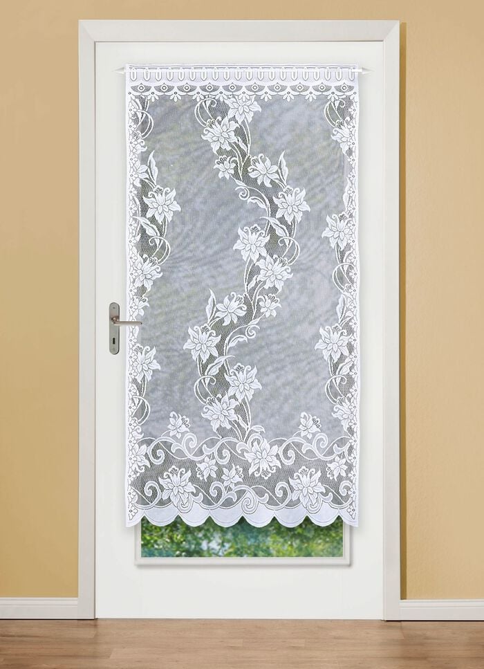 T&uuml;rbehang mit Stangendurchzug 