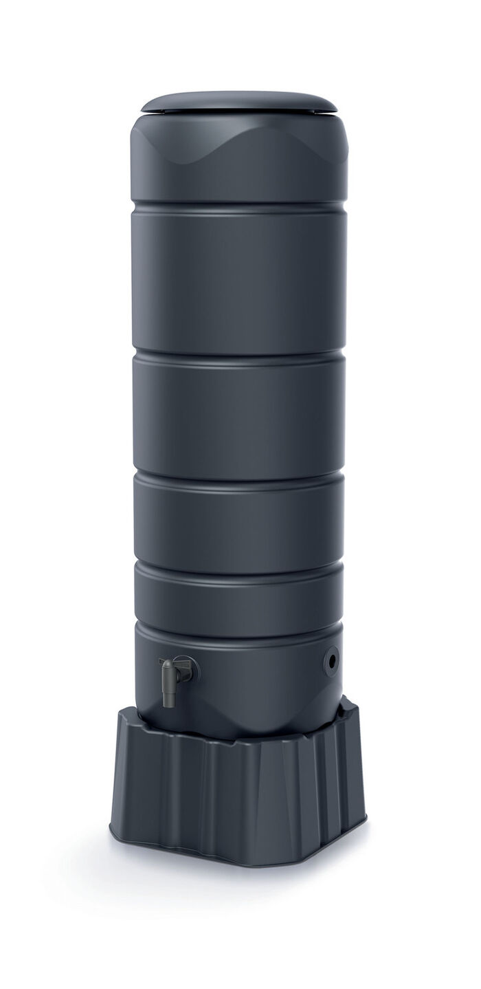 Regentonne aus Kunststoff ANTHRAZIT