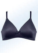 Naturana Zweierpack BH mit gepolsterten Cups 1X MARINE, 1X WEISS