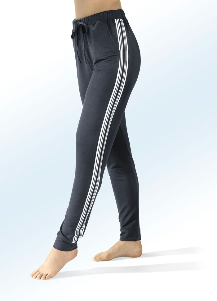 Hose mit Dehnbund rundum ANTHRAZIT