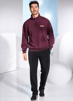 Freizeitset mit kurzem Reißverschluss BORDEAUX-SCHWARZ