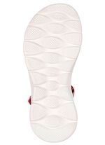 SKECHERS, sportliche Damen-Sandalen, mit geformter Slip-Ins Fersenplatte 