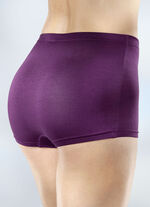 Viererpack Pants mit Gummizug im Bund 2X VIOLETT, 2X SCHWARZ