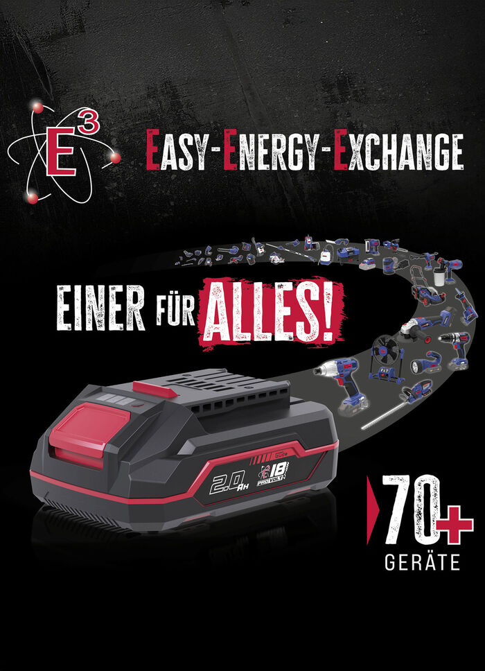 Garten-Akkusystem Starterkit (Ladegerät & Akku) 