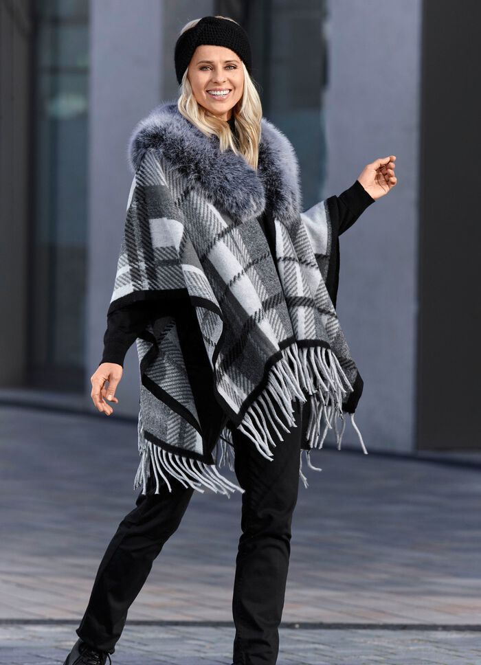 Poncho in Universalgr&ouml;&szlig;e 