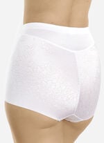 Zweierpack Sassa Miederhosen mit verst&auml;rktem Vorderteil 1X PUDER, 1X WEISS