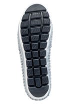 Gemini Mokassin-Slipper aus weichem, glänzend geprägtem Nappaleder JEANSBLEU